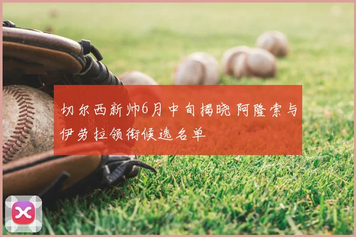 切尔西新帅6月中旬揭晓 阿隆索与伊劳拉领衔候选名单